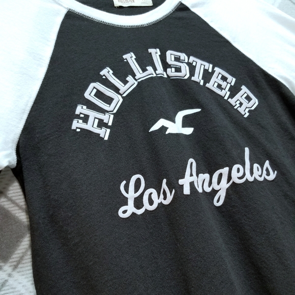 Hollister | Logo Blast Long Sleeve Tee Shirt - Picture 2 of 5